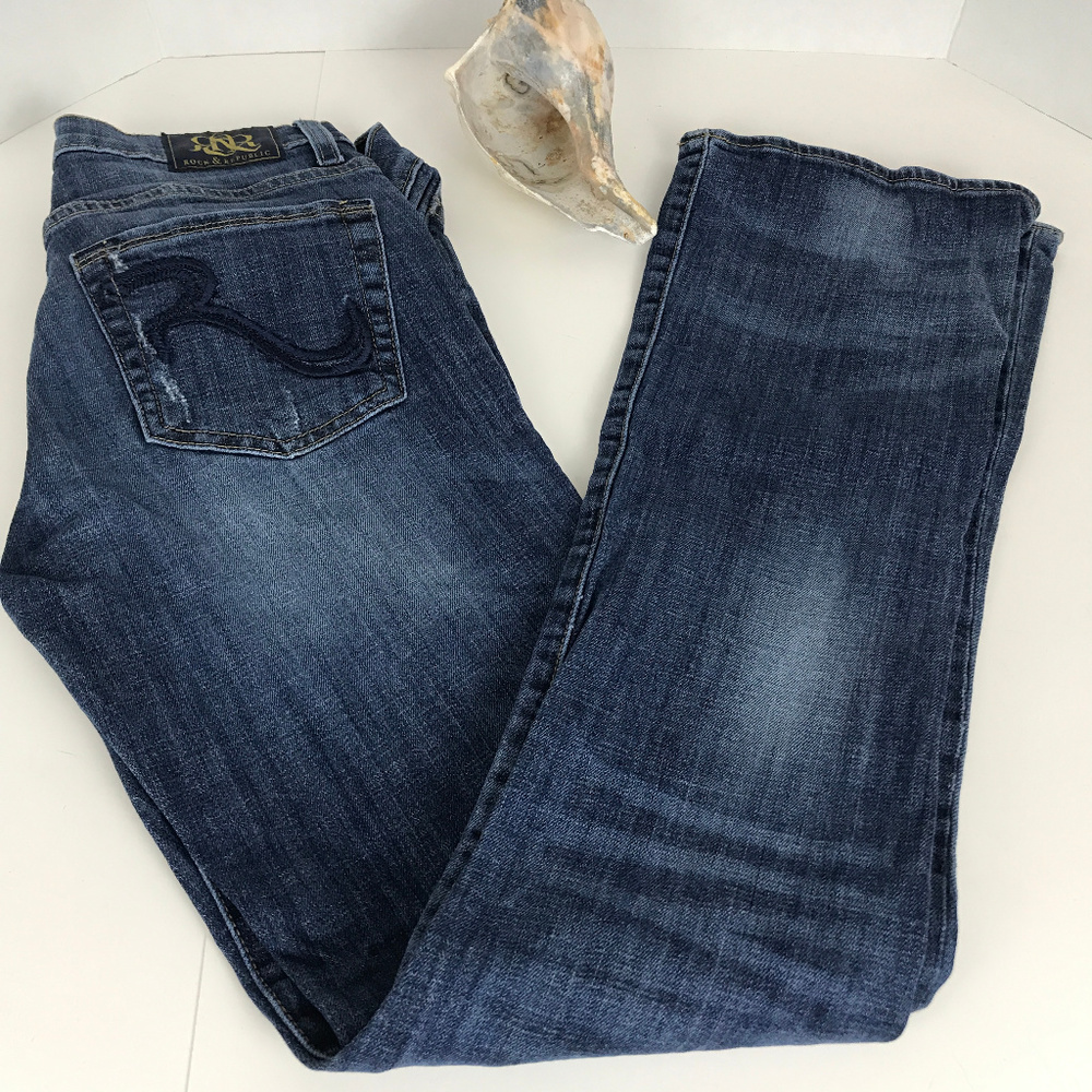 🌴 ROCK & REPUBLIC Sz 6 Kasandra Jeans